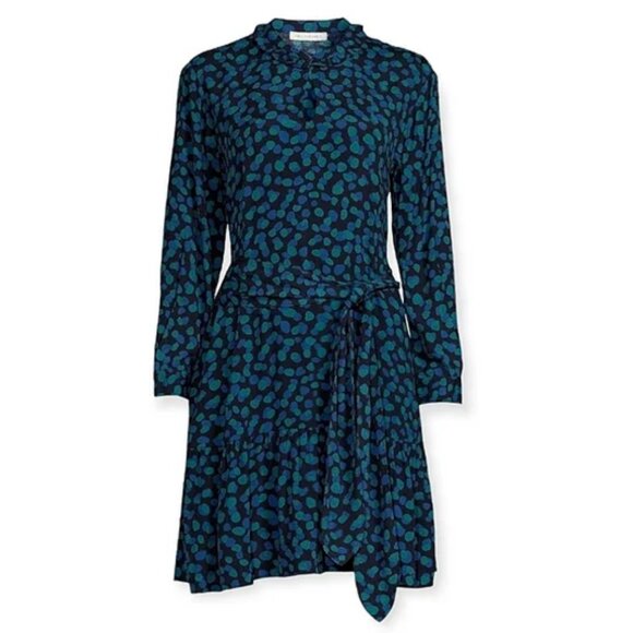 free assembly Tiered Belted Mini Dress - Picture 2 of 14